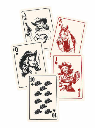 Cards Shuffle Style Toasted
